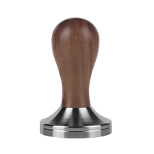 Load image into Gallery viewer, Coffee Tamper with Ergonomic Wood Handle 304 Stainless Steel