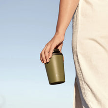 Load image into Gallery viewer, Fressko Bino Reusable Coffee Cup - Khaki - 8oz
