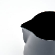Load image into Gallery viewer, Rhino Coffee Gear 360ml black non-stick milk jug with latte art pouring spout