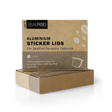 Load image into Gallery viewer, SealPod Replacement Sticker Lids x 400