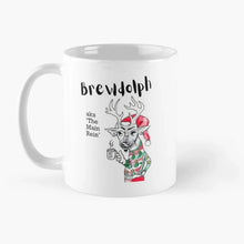 Load image into Gallery viewer, Mug - Brewdolph - The Main Rein - Christmas
