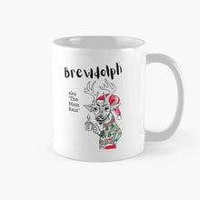 Load image into Gallery viewer, Mug - Brewdolph - The Main Rein - Christmas