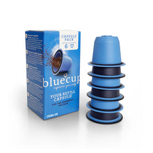 Load image into Gallery viewer, Bluecup reusable coffee pods 6 pack