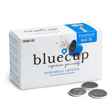 Load image into Gallery viewer, Bluecup replacement lids for reusable coffee pod for Nespresso machine