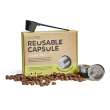 Load image into Gallery viewer, SealPod Starter 2 Pack - Reusable Coffee Pods for Nespresso