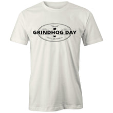 Load image into Gallery viewer, Grindhog Day Oval Badge Tee

