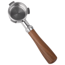 Load image into Gallery viewer, 54mm naked portafilter rosewood handle compatible with Breville Barista Express
