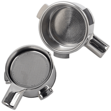 Load image into Gallery viewer, Rosewood handle 54mm bottomless portafilter for Breville Barista Express espresso machine
