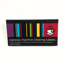 Load image into Gallery viewer, Cino Cleano 8-pack 1.5g espresso machine cleaning tablets made in Australia
