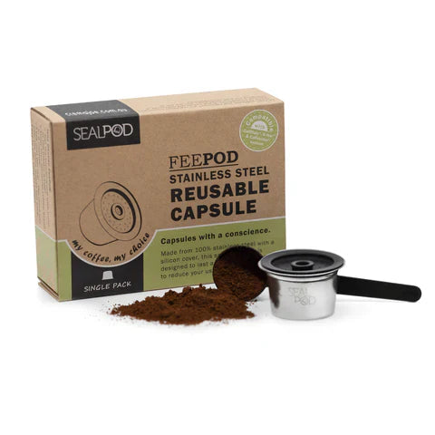 FeePod Starter Pack - Stainless Reusable Coffee Pod