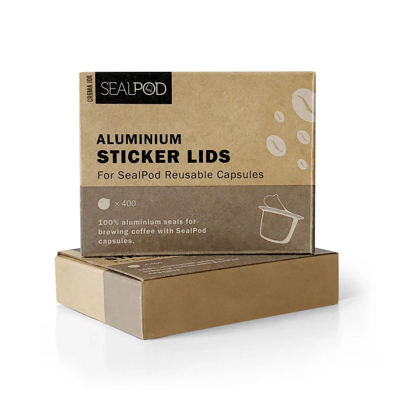 SealPod Replacement Sticker Lids x 400