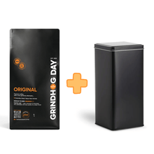 Load image into Gallery viewer, Grindhog Day Coffee Beans 750 Tin Exchange
