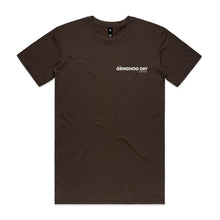 Load image into Gallery viewer, Grindhog Day Coffee Staple Tee - T-shirt - Organic Cotton
